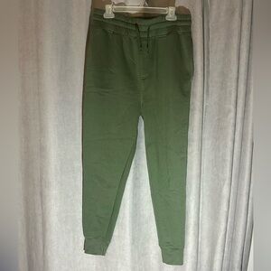 Fleece Sweatpants Olive Men’s Size M